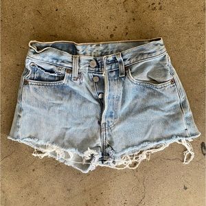 Levi’s 501 denim shorts